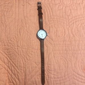 Brown watch